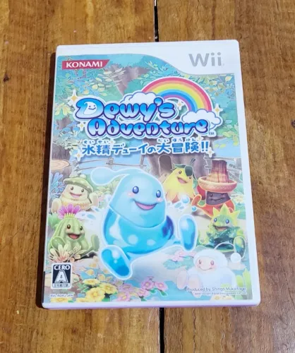 Dewy's Adventure: Suishou Dewy no Daibouken!! Original Nintendo Wii Japones CIB