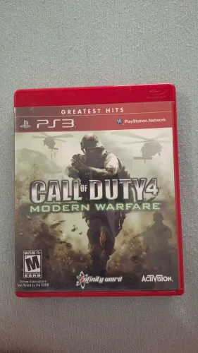 Call Of Duty 4 Modern Warfare PS3 Mídia Física Activision