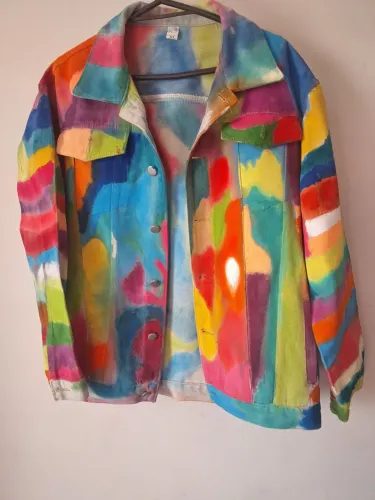 Jaqueta unissex multicolor