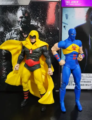 Damage e Homem Hora (SJA) - Mcfarlane Toys