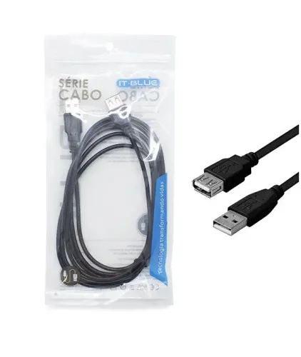 Cabo Extensor USB 2 Metros