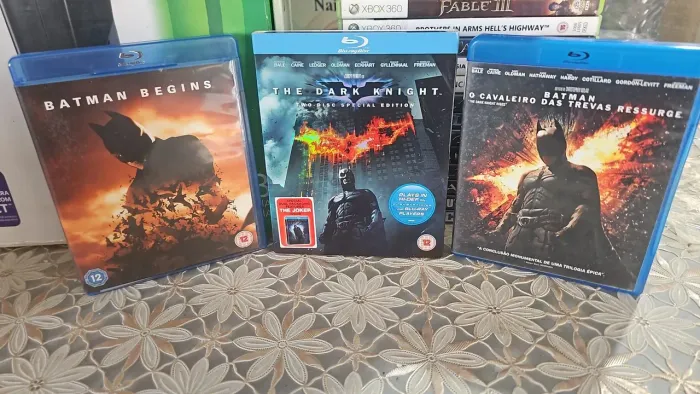 Trilogia Bluray Cavaleiro das trevas