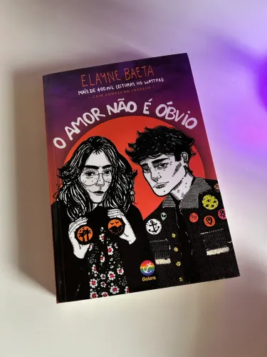 Livro o amor não é óbvio
