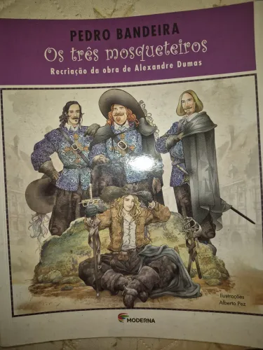Livro Os três mosqueteiros