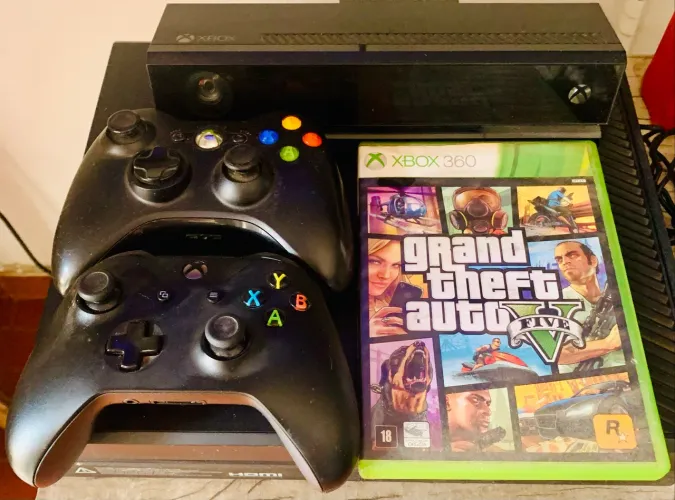 Xbox One com kinect usado
