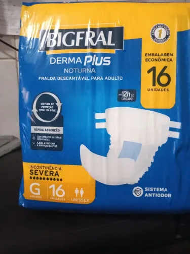 Fralda geriátrica bigfral