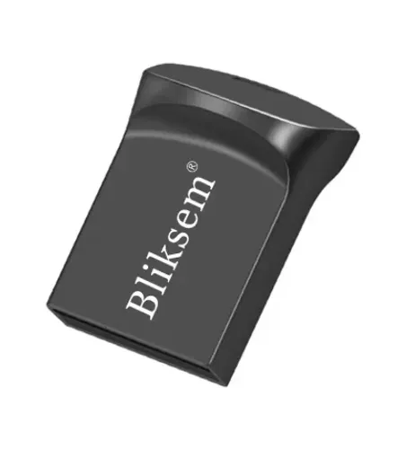 Mini Pendrive 8GB em metal com argola e gancho de brinde (Entrego)