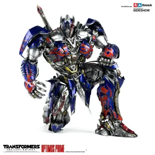 Optimus Prime Transformes - Threea Aprox 49 cm - Tipo Hot Toys