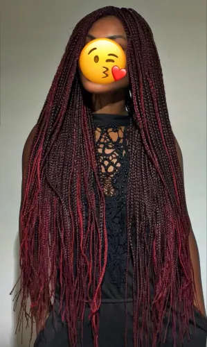 Lace de tranças Box Braids 94 cm 