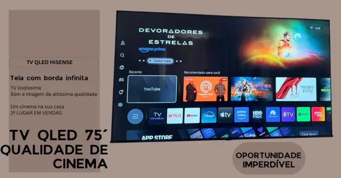 Tv 75 polegadas 