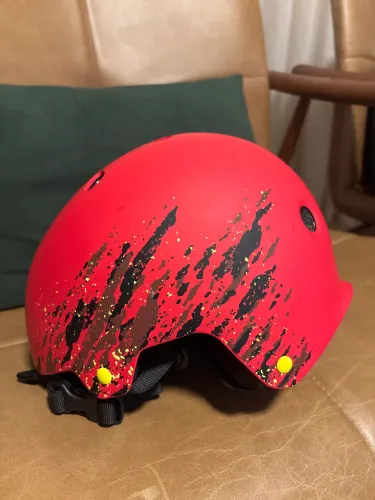 Capacete Infantil Oxelo Play 7 - 50 a 54 cm - Excelente Estado