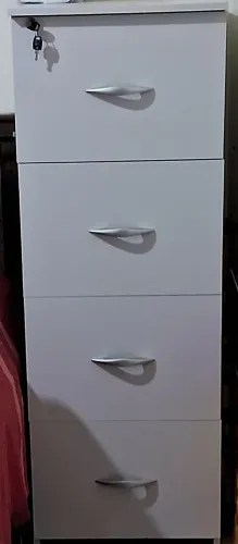 Arquivo Pastas Suspensas, 4 gavetas, novo.