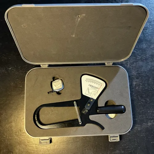 KIT Adipometro, fita e maleta
