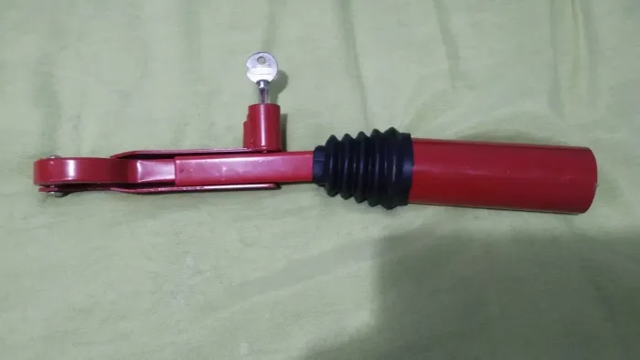 Tranca de segurança com chave