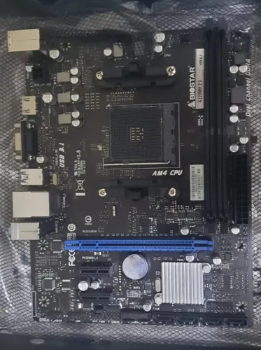 Placa Mãe A320MH AM4 Ryzen 3 5 7 9 Athlon DDR4 USADA!