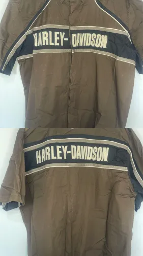 CAMISA DE BOTÃO HARLEY DAVIDSON TAMANHO XL