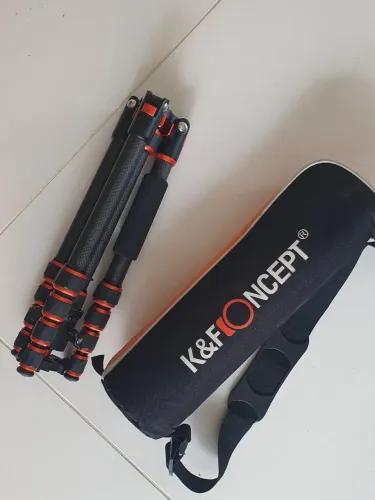 Tripé Fibra de Carbono K&F Concept BA225 Ball Head KF-25