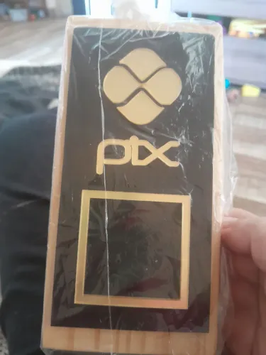 Placa para Qrcode novo