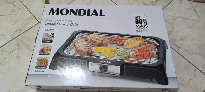 SOMENTE VENDA. VENDO CHURRASQUEIRA ELÉTRICA MONDIAL