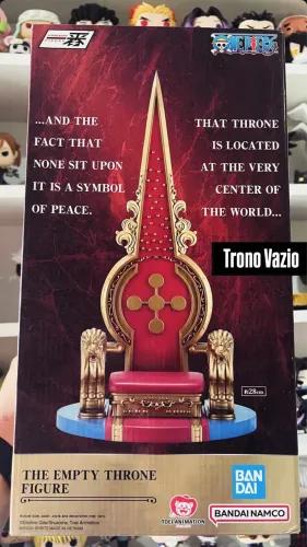 Trono Vazio One Piece - Throne of Power Ichiban Kuji Last One original e com caixa
