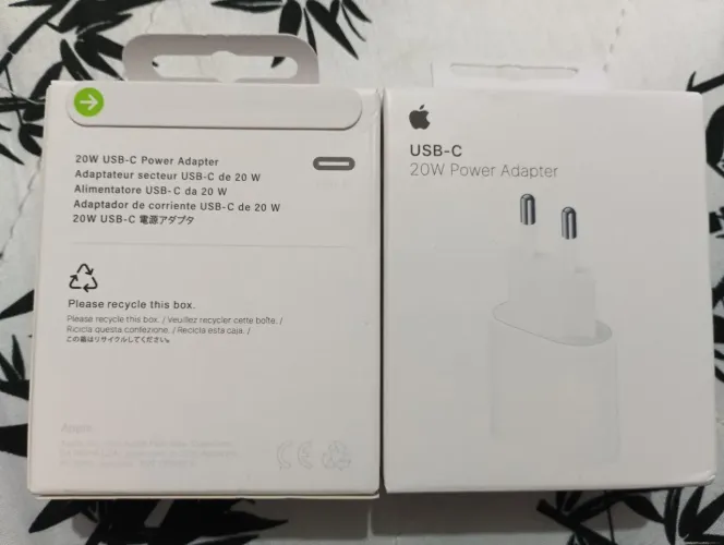 Adaptador Apple USB-C 20W original 