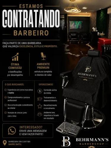 Vaga para Barbeiro