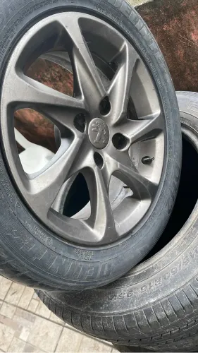 Jogo de rodas só as rodas aro 15 Ford pejou
