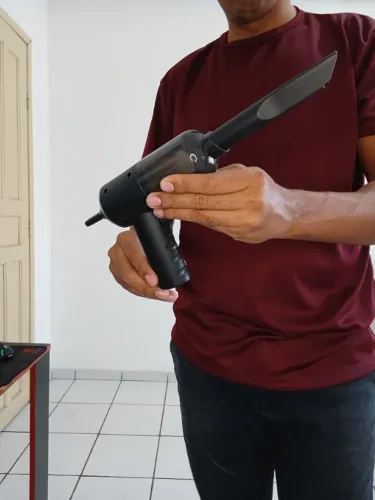 Aspirador Recarregável USB Com Soprador E Varredor PRA SAIR HOJE