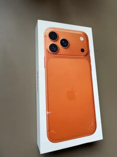 Caixa vazia do iphone 17 pro max