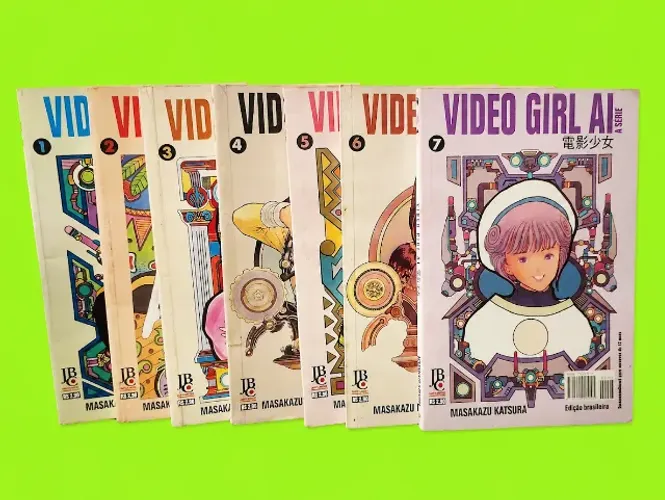 Mangá Video Girl Ai Vol. 1 ao 7 - JBC