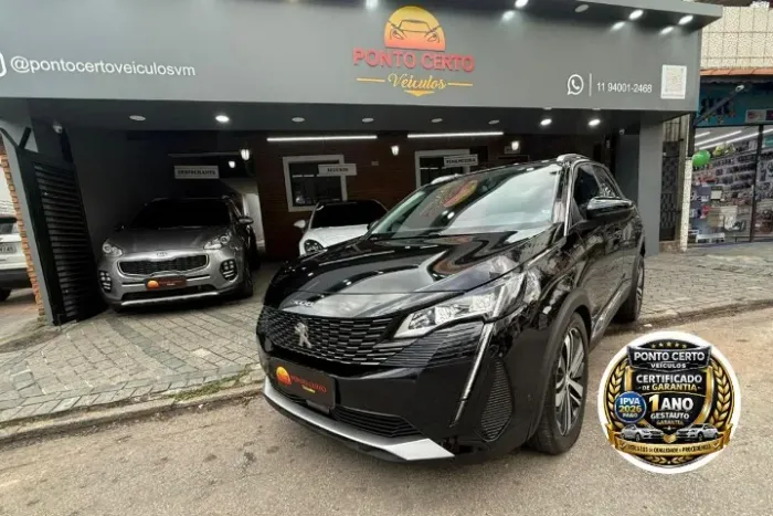 Peugeot 3008 Griffe 1.6 Turbo 16V 5P Aut. 2023