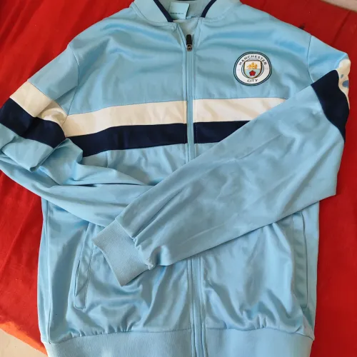 Jaqueta Blusa Manchester City Original Azul - Tamanho G