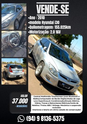 Imagem de Hyundai I30 2.0 16V 145cv 5P Mec. 2010
