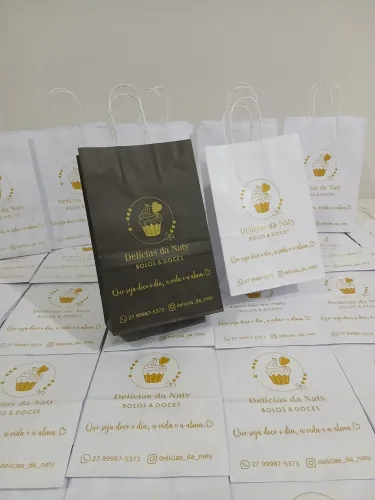 Bolsa de Papel Personalizada *)