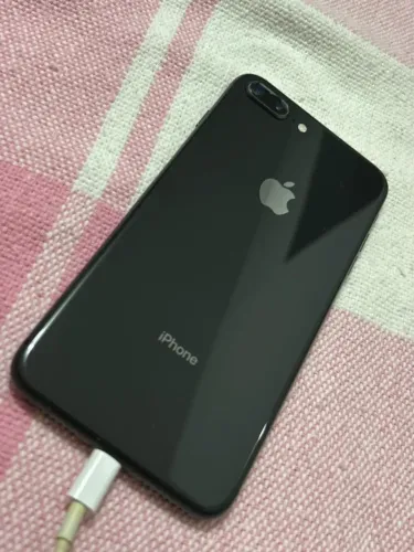 iPhone 8 Plus Preto 64 Gb. Bateria 100%