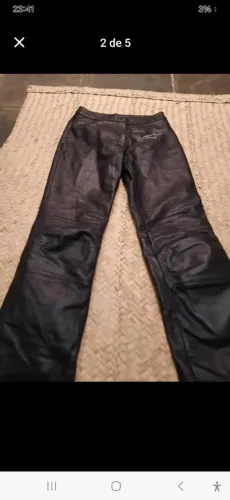 Calça de Couro Alpinestars - Importada de Londres