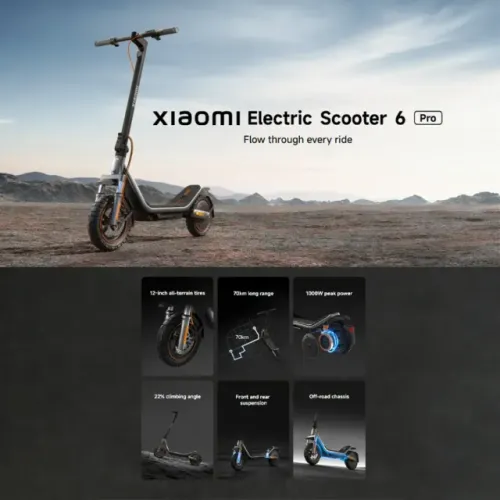 Patinete Xiaomi Electric Scooter 6 Pro
