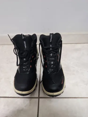 BOTA DE SEGURANÇA ESTIVAL - HYBRID FUTURE BLACK