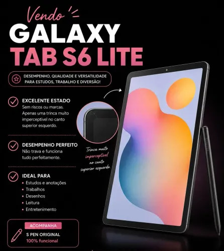 Tablet S6 Lite Sansung