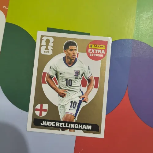 Figurinha Jude Bellingham ouro