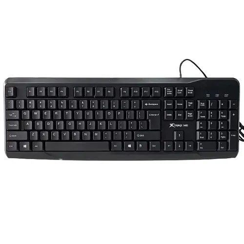 Teclado com Fio Office Escritório Padrão ANSI (Americano) - Xtrike-ME
