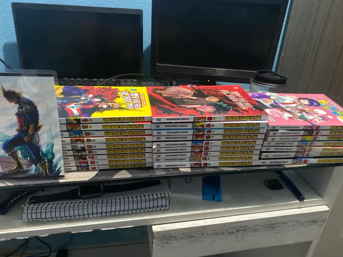 Mangás Boku no Hero Vol. do 1 ao 23 + 25 e 30