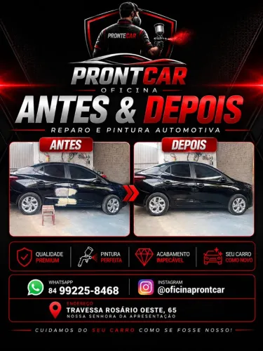 Serviços de lanternagem e pintura 