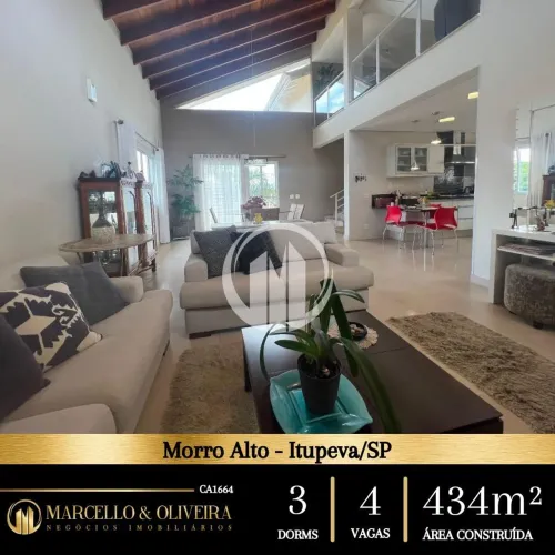 Casa com 3 suítes à venda - Condomínio Residencial Morro Alto - Itupeva/SP