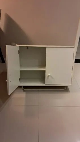 ARMÁRIO PARA LAVANDERIA SUPERIOR 2 PORTAS Tok Stok