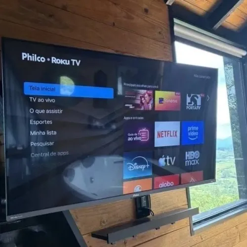 TV 43 polegadas ROKU TV SMART