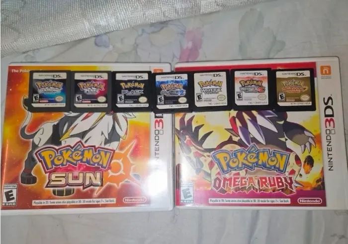 Jogos Pokemon Nintendo DS e 3DS