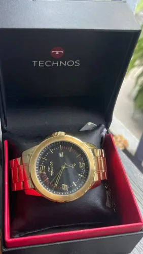 Vendo relógio technos original masculino, pouco tempo de uso