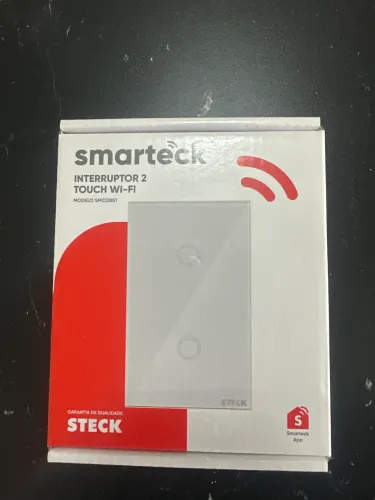 Interruptor 2 touch Wi-Fi