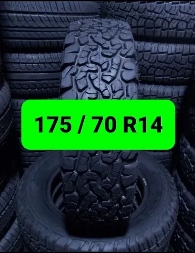 Pneu Remold 175 / 70 R14 Borrachudo R$ 200,00